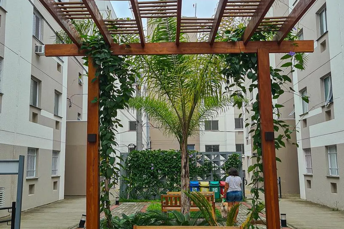 Portaria com segurança 24 horas — condomínio fechado Parque Piedade